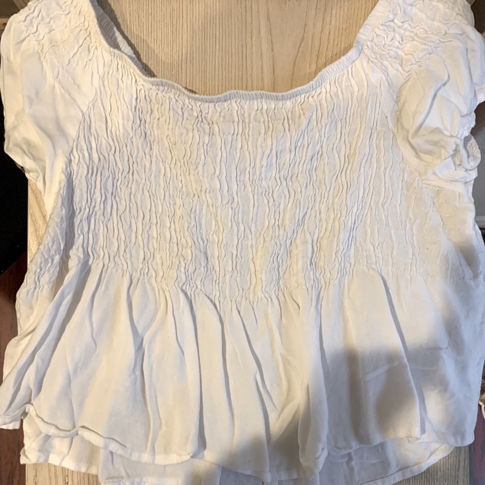 white top